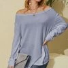 Best deal 🤩 Nanu | Light Purple Off-Shoulder Top - 👩 Women 😍