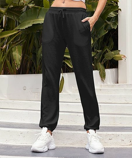 Brand new ๐ Nanu | Black Pocket Banded-Hem Joggers - ๐ฉ Women ๐คฉ