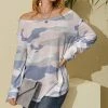 Best reviews of 😀 Nanu | Gray & Pink Camo Hacci Boatneck Dolman Pullover - 👩 Women & Plus 🤩