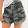 Best Sale 🥰 Nanu | Gray Camo Hacci Drawstring Shorts - Plus 🔔