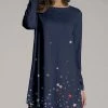 New ⌛ Nanu | Navy Star Long-Sleeve Tunic - 👩 Women & Plus 🥰