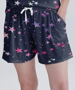 Promo โ Nanu | Navy Stars Relaxed-Fit Drawstring Shorts - ๐ฉ Women & Plus ๐