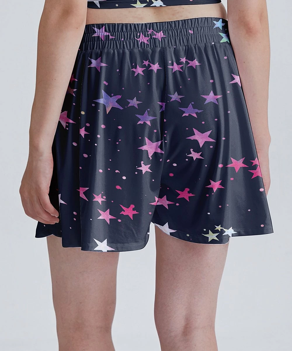 Deals ๐ Nanu | Navy Star Relaxed-Fit Drawstring Shorts - ๐ฉ Women & Plus โจ - Image 2