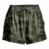 Budget 🧨 Nanu | Green Camouflage Drawstring Cuffed-Hem Shorts - Plus 🤩