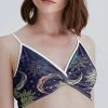 Top 10 🎉 Nanu | Navy Moon Twist-Front Bralette - 👩 Women & Plus ✔️