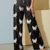 Best deal ⭐ Nanu | Black & White Hen Palazzo Pants - 👩 Women 🥰