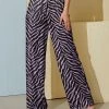 Budget 😍 Nanu | Purple Zebra Palazzo Pants - Plus 🎁