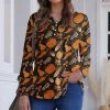 Best Sale 😀 Nanu | Black & Orange Pumpkin Long-Sleeve Tunic - 👩 Women 🌟